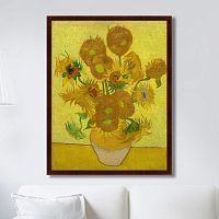 картина: sunflowers, 1889г. в Благовещенске