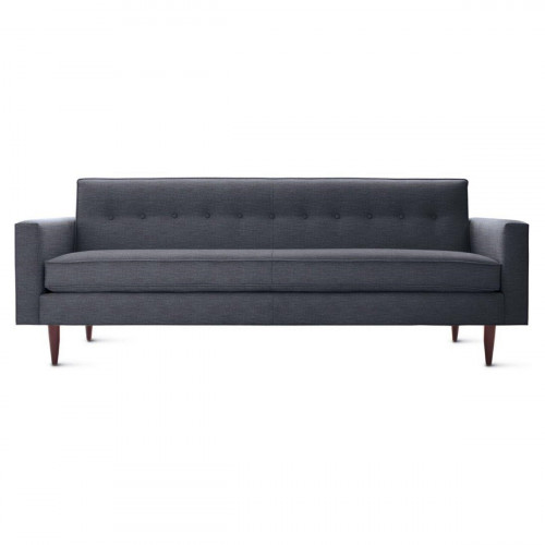 диван bantam sofa большой прямой пепельно-серый в Благовещенске