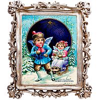картина «с новым годом!» в раме «амели силвер», версия 22 в Благовещенске
