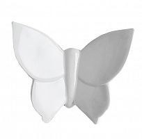 декоративная бабочка butterfly (белая) h14 (12*14*5) в Благовещенске