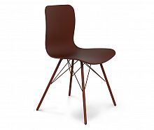 стул dsr коричневый s40 (eames style) в Благовещенске