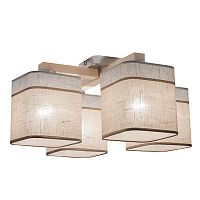 потолочная люстра tk lighting 1918 nadia white 4 в Благовещенске