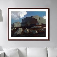 картина: landscape with rocks, near royan, 1875г. в Благовещенске