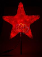 светодиодная фигура звезда красная в Благовещенске