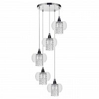 дизайнерская подвесная люстра spot light cordia 1192528 хром в Благовещенске