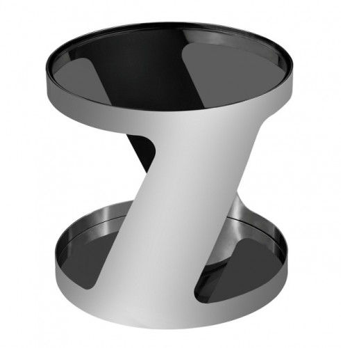 столик журнальный height black silver хром в Благовещенске