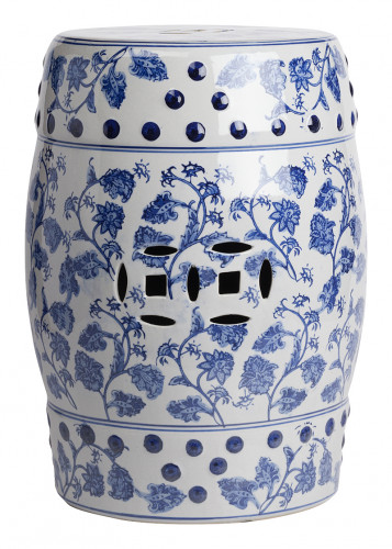 керамический столик-табурет garden stool fleur в Благовещенске
