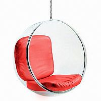 кресло bubble chair красное в Благовещенске