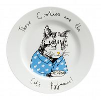 тарелка these cookies are the cat's pyjamas в Благовещенске