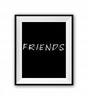 постер friends а4 в Благовещенске
