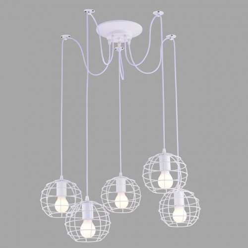 подвесная люстра arte lamp a1110sp-5wh в Благовещенске