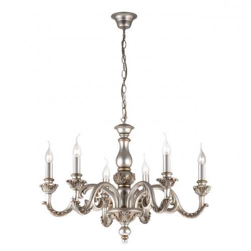 подвесная люстра ideal lux giglio sp6 argento в Благовещенске