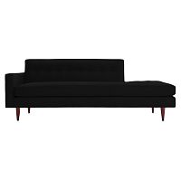 диван bantam studio sofa прямой черный в Благовещенске