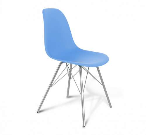 стул dsr голубой s37 (eames style) в Благовещенске