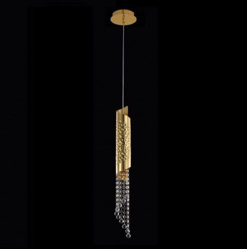 подвесной светильник crystal lux credo sp1 gold в Благовещенске