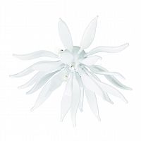 потолочный светильник ideal lux leaves pl6 bianco в Благовещенске