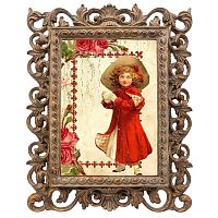репродукция старинной рождественской гравюры in red в Благовещенске