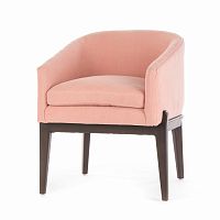 кресло copeland dining chair розовое в Благовещенске