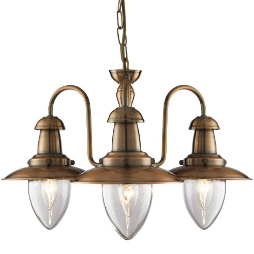 подвесная люстра arte lamp fisherman a5518lm-3rb в Благовещенске