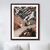 картина: mountain under mist, iceland no 2 в Благовещенске