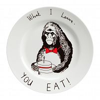 тарелка what i leave - you eat в Благовещенске