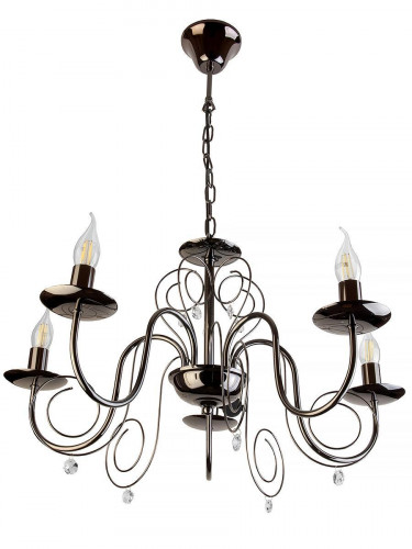 подвесная люстра toplight sylvia tl6040d-05bc в Благовещенске
