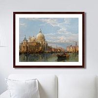 картина: santa maria della salute, venice, 1855г. в Благовещенске