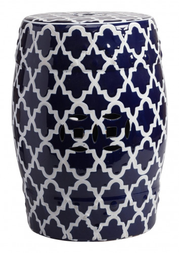 керамический столик-табурет istanbul stool dark blue в Благовещенске