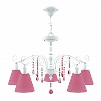 подвесная люстра lamp4you provence e4-05-wm-lmp-o-27-crl-e4-05-pk-dn в Благовещенске