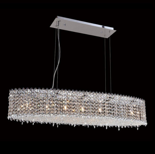 подвесной светильник crystal lux eternidat sp7 chrome в Благовещенске