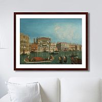 картина: venice, palazzo foscari and palazzo balbi, 1735г. в Благовещенске