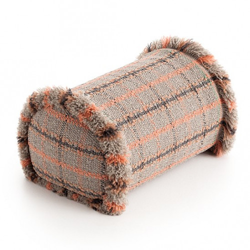 подушка большая-рол tartan terracotta от gan в Благовещенске