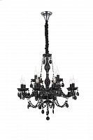 подвесная люстра st luce odilia sl642.403.12 черная в Благовещенске