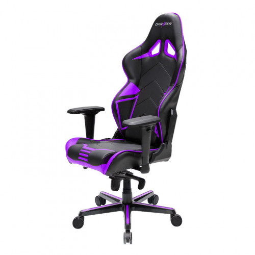 кресло геймерское dxracer racing черно-фиолетовое в Благовещенске