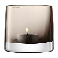 подсвечник стеклянный мокко для чайной свечи light colour, 8,5 см в Благовещенске