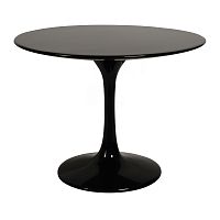 стол журнальный eero saarinen style tulip table черный в Благовещенске