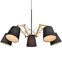 подвесная люстра arte lamp pinoccio a5700lm-5bk в Благовещенске