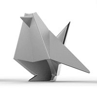 держатель для колец origami птица хром в Благовещенске