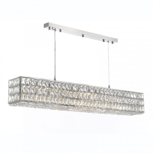 люстра spiridon l125 хром, прозрачное стекло в Благовещенске