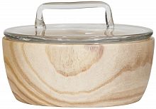 ваза настольная basket wood low в Благовещенске