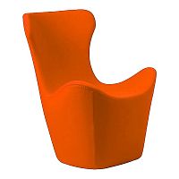 кресло papilio lounge chair оранжевое в Благовещенске