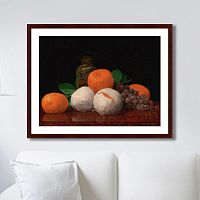 картина: still life with wrapped tangerines, 1889г. в Благовещенске
