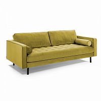 диван bogart sofa 2 двухместный темно-желтый от la forma (ex julia grup) в Благовещенске