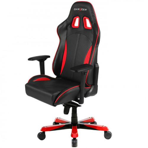 кресло геймерское dxracer king ks57 черно-красное в Благовещенске