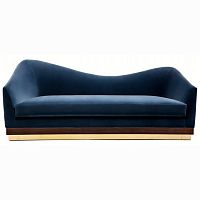 диван hughes sofa прямой синий в Благовещенске