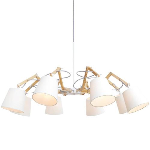 подвесная люстра arte lamp pinoccio a5700lm-8wh в Благовещенске