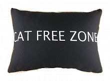 подушка с надписью cat free zone в Благовещенске