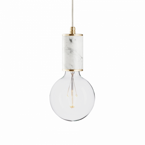 подвесной светильник marmor glans bianco brass в Благовещенске