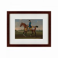 картина: bay racehorse with jockey up, 1730 в Благовещенске