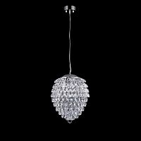 подвесной светильник crystal lux charme sp2+2 led chrome/transparent в Благовещенске